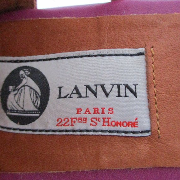 Lanvin Fuchsia and Black Suede Studded Espadrilles (Pre-owned) Size 39 EU / 9 US - Picture 5 of 16